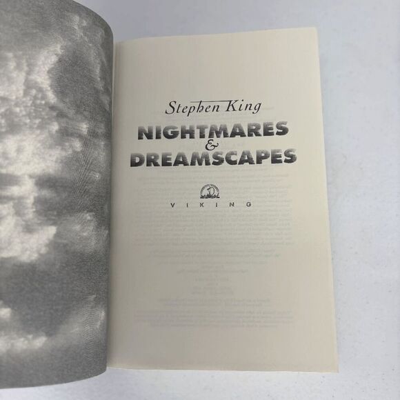Nightmares & Dreamscapes by Stephen King 1st Edition 1st Print Hardcover 27.99 - Picture 3 of 9